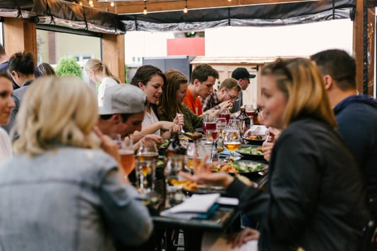 Friends at Brunch